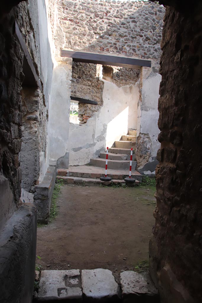 Villa Of Diomedes Pompeii October 2023 Looking East Along Corridor 5